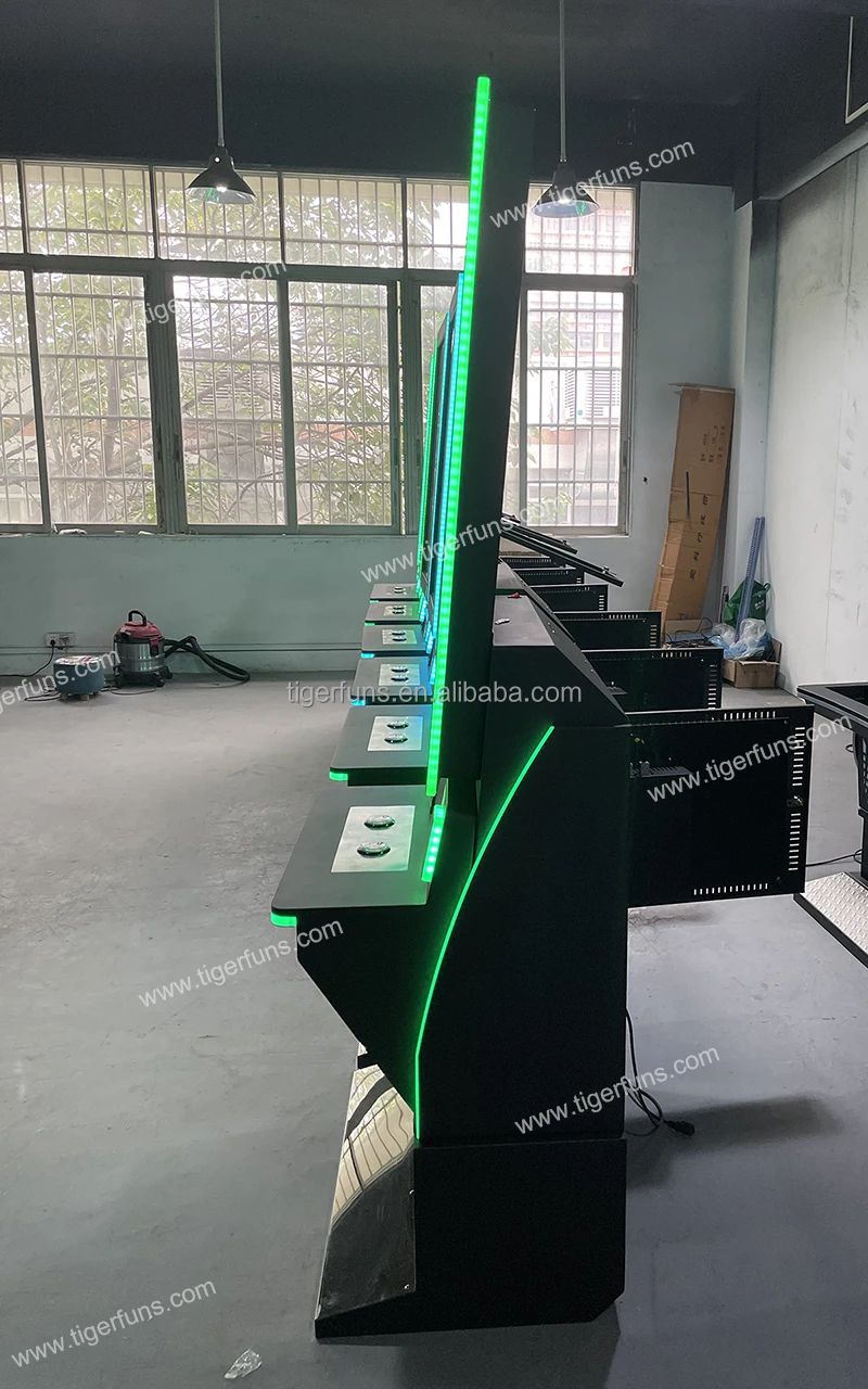 43 Inch Curved Screen Fusion 4/Fusion Link Game Cabinet with Bill Acceptor / Printer Optional for Sale