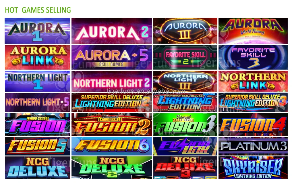 43 Inch Fusion 6 Vertical Touch Screen Skill Game Cabinet with Push Button Module and LED Light Bar for Sale