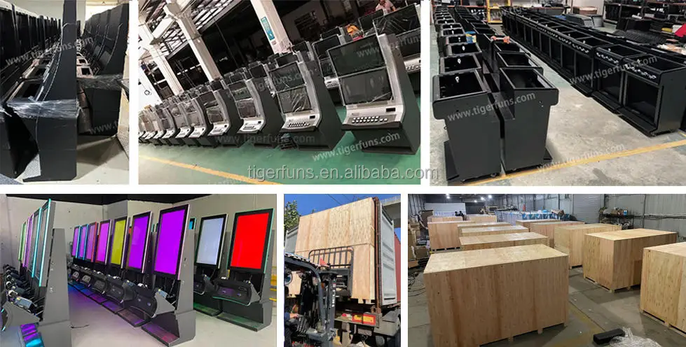 27/32 Inch Metal Vertical Touch Screen Motion Sensing for Skill Game Cabinet English Push Button Module Bill Acceptor/Printer